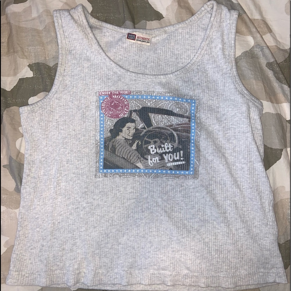 Vintage graphic tank